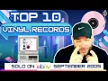 Top 10 Sold Vinyl Records on eBay September 2025