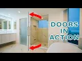 Frameless Shower Doors in Action - MY Shower Door