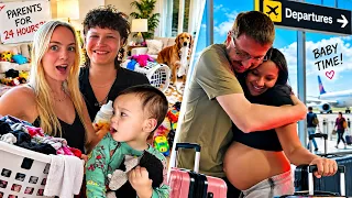 BABY TIME! We’re Flying Out… So They’re Parents For 24 Hours!