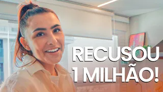 ELA RECUSOU 1 MILHÃO DE REAIS