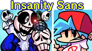 Download Friday Night Funkin' Vs Insanity Sans FULL WEEK + Cutscenes | Insanity Unleashed (FNF Mod/Hard) MP3