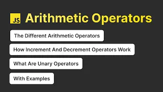 Arithmetic Operators In Javascript Javascript Tutorial For Beginners Interview Questions
