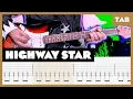 Download Lagu Deep Purple - Highway Star - Guitar Tab | Lesson | Cover | Tutorial