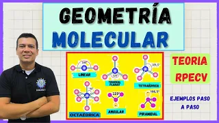 🎖️Geometría Molecular paso a paso. Aprende la Teoría VSERP (RPECV) y la Forma de las Moléculas