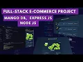 Full-Stack e-Commerce Project With MongoDB Express JS Node JS Build Complete Full Stack Web App