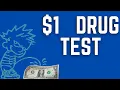 One Dollar Drug Test From The Dollar Store Dollar Tree Test Marijuana Test Results