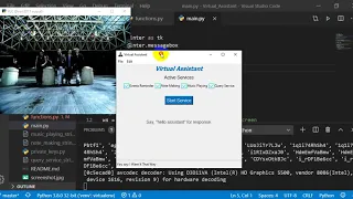 Virtual Assistant with Python and TkInter