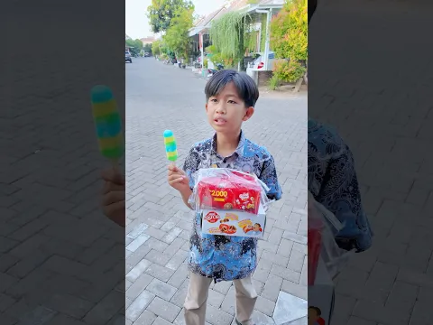 Kakak Rafa Disuruh Beli Garam Malah Beli Es Krim Jajan #shorts