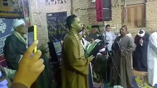 عميد الاذاعة مصطفى المنور وابناء الشيخ عبد النبي الرنان في احتفالات معروف ياحمام بتنوح لية 