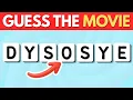 Guess the Movie from Scrambled Letters