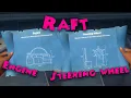 Raft - Engine blueprint and Steering Wheel blueprint locations