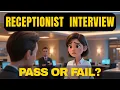 Receptionist Job Interview Questions and Answers English Speaking Practice