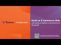 Build a Demo eCommerce Website with Node js and MongoDB