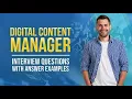 Lagu Digital Content Manager Interview Questions and Answers