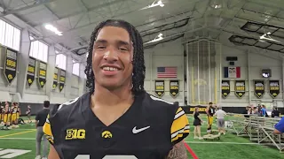 Billy Weivoda Iowa Football Media Day 2026