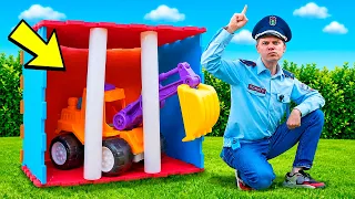 Кто сломал качели? Полицейский Женя расследует дело