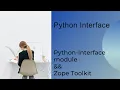 Day46 Python Interface Python-interface module Zope Toolkit zope interface