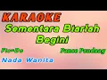 Download Lagu Sementara Biarlah Begini-Karaoke-Pance Pondaag-Nada Wanita ( Fis=Do )