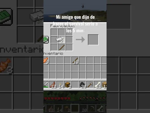 Creo que lo de mi amigo en Minecraft ya no es normal😭😭#minecraft #humor #amigos