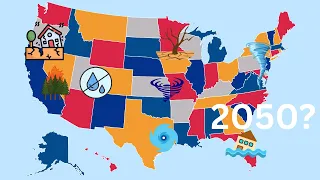 Climate Change Maps Worst Climate Threats to US Regions by 2050