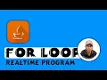What Is For Loop In Java With Example For Loop In Java With User Input