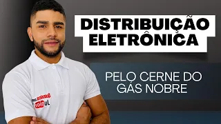 Distribuição eletrônica pelo cerne do gás nobre