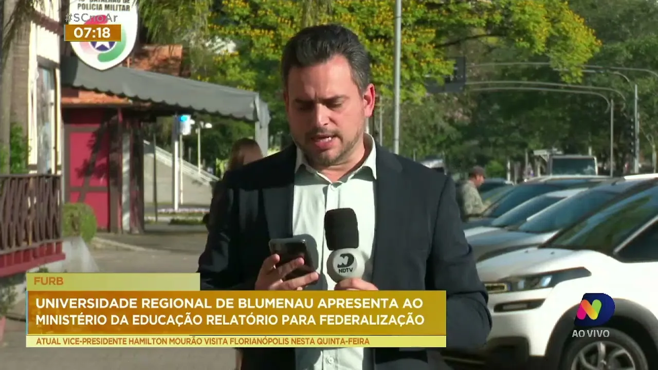 Relatório sobre federalização da FURB é entregue ao ministério da educação