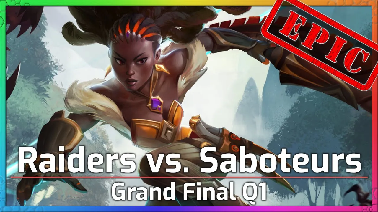 Raiders vs. Saboteurs - Grand Final  - Meta Madness Q1  - Heroes of the Storm