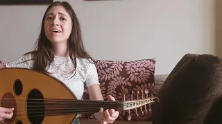 سندي لطي تغني للعملاق وديع الصافي على رمش عيونها 