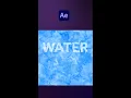 Animating Water in After Effects Tutorial