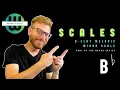 SCALES - B FLAT MELODIC MINOR SCALE