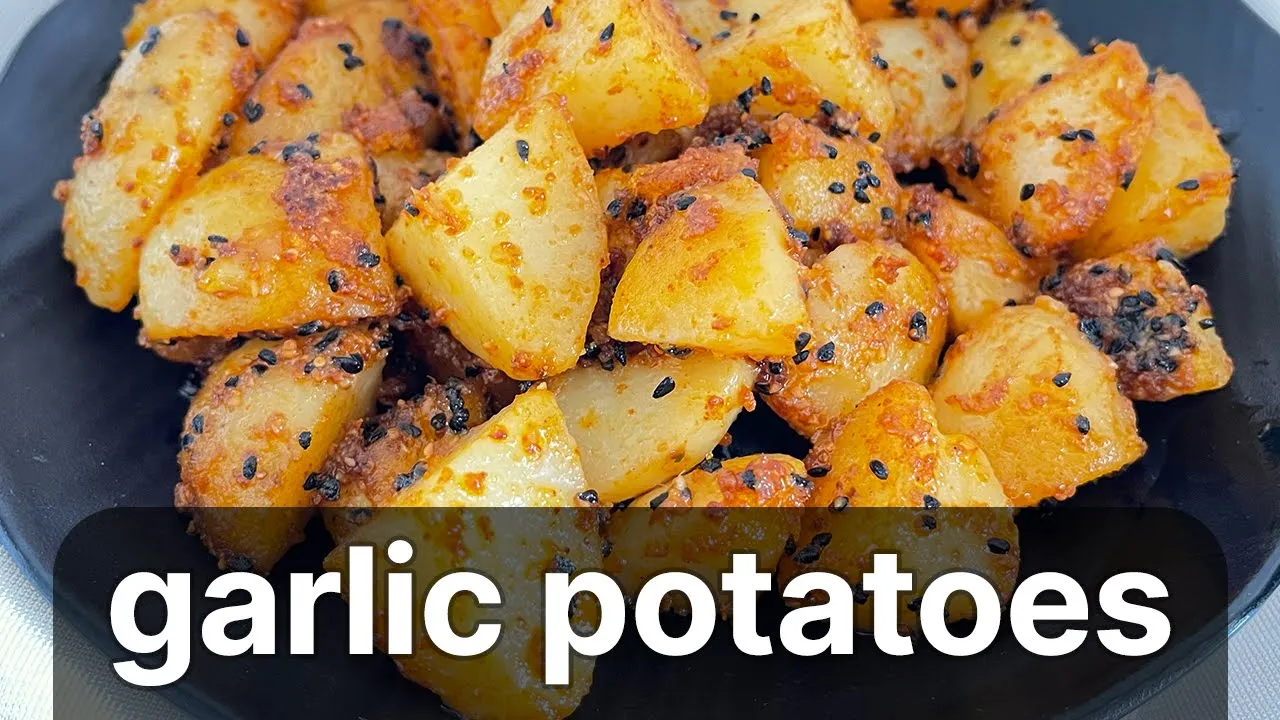 Quick garlic potatoes recipe   Garlic potatoes recipe   Lasooni aloo recipe   Zilli