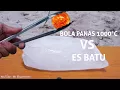Download Lagu 🔥EKSPERIMEN ES BATU VS BOLA API BESI PANAS percobaan seru keren gila unik #experiment