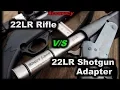 22LR Shotgun adapter VS 22LR Rifle Short Lane gunadapters