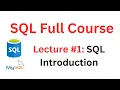 SQL Tutorial Course Overview Introduction SQL Structured Query Language