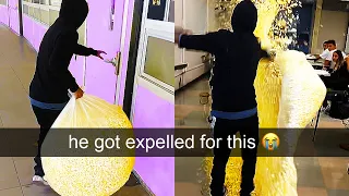 SCHOOL PRANKS that got kids in BIG trouble
