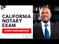 California Notary Exam 2026 - Mock Test Prep Review 25 Most Asked Questions