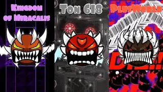The Hardest Impossible Demons In Geometry Dash 