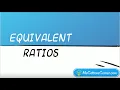 Simplifying Ratios to Find Equivalents - Real World Scenario
