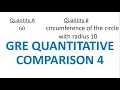 GRE QUANTITATIVE COMPARISON 4 GRE MATH GRE PREP GRE EXAM GRE TARGET