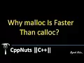 Why malloc Is Faster Than calloc
