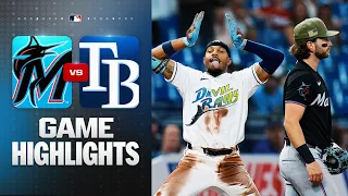 Marlins vs Rays Game Highlights 26 MLB Highlights