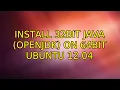 Ubuntu Install 32bit Java OpenJDK on 64bit Ubuntu 12 04 3 Solutions