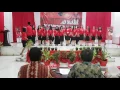 LOMBA PADUAN SUARA menyanyikan Lagu Mars PDIP