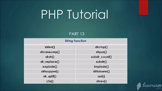 String Function PHP - courseclasses com