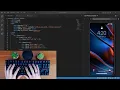 ASMR Programming - Coding iOS iPhone Lock Screen