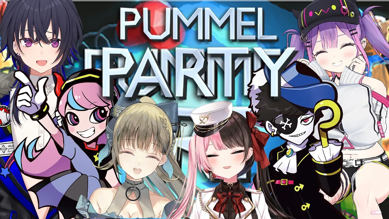 【PUMMELPARTY】BLACKBERRYと隊長不良で二次会！【常闇トワ/ホロライブ】