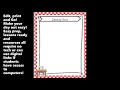 Emergency Sub Folder and Lesson Plans