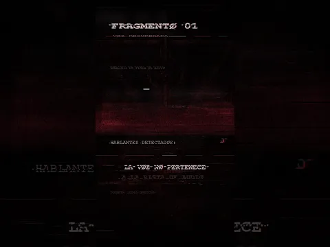FRΛGMENTØ 01 // VØZ RECUPERΛDΛ [CØPIΛ EMITIDΛ]