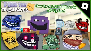 How To Get All Trollfaces in 767 Update Find The Trollfaces Rememed